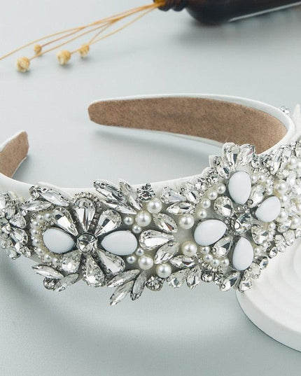 Botanica Sparkling Rhinestone Hair Hoops: Glamorous Accessories for Trendsetting Women and Teens