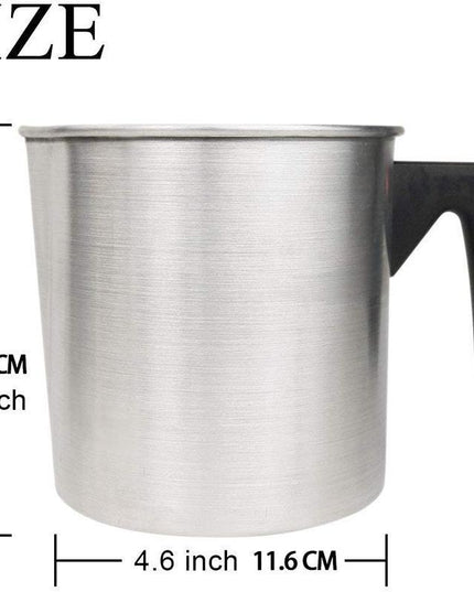Premium Stainless Steel Wax Melting Kit for Creative Soap and Candle Crafting