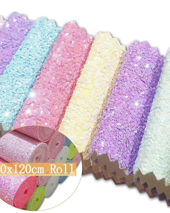 Glistening Glam Faux Leather Crafting Roll