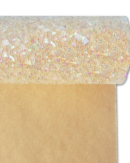 Sparkling Glitter Leather Craft Roll: Illuminate Your DIY Creations