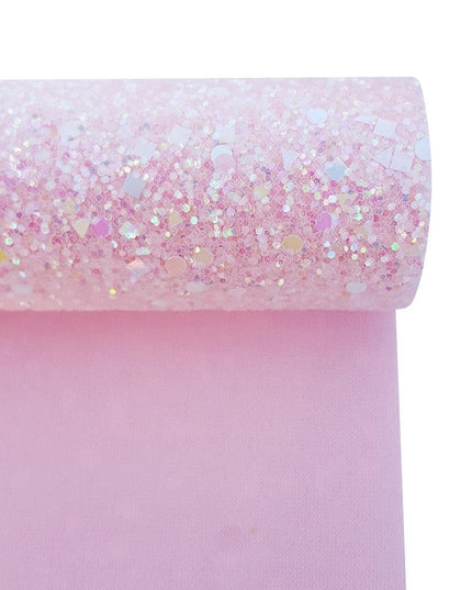 Sparkling Glitter Leather Craft Roll: Illuminate Your DIY Creations