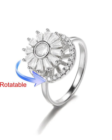 Elegant Four-Leaf Clover Stainless Steel Rings - A Touch of Luck and Style
