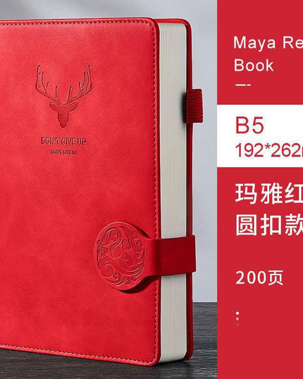 Luxurious A5 Leather-bound Journal: 200 Pages for Creative Expression