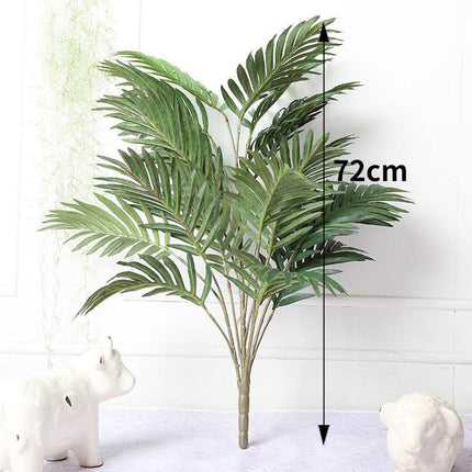 Exotic Paradise: Realistic Lifelike Artificial Palm Leaf Plants - Premium Collection