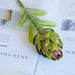 Chic Artificial Artichoke Stem Flowers for Modern Home and Hotel Decor - 1 Piece