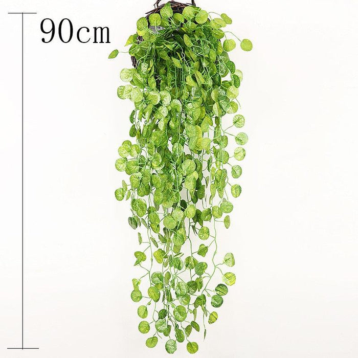 Transform Your Space with Realistic Artificial Hanging Flower Plant