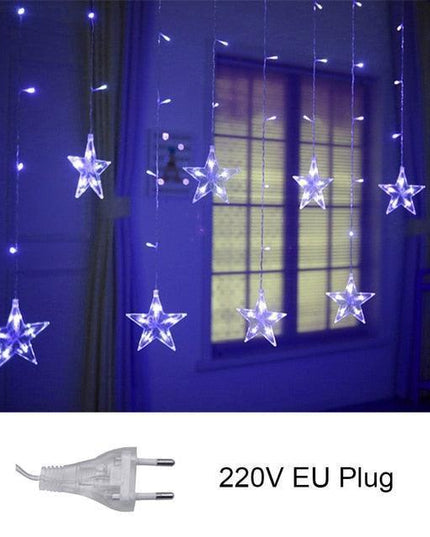 Celestial Dream LED Moon and Star String Lights for Whimsical Decor