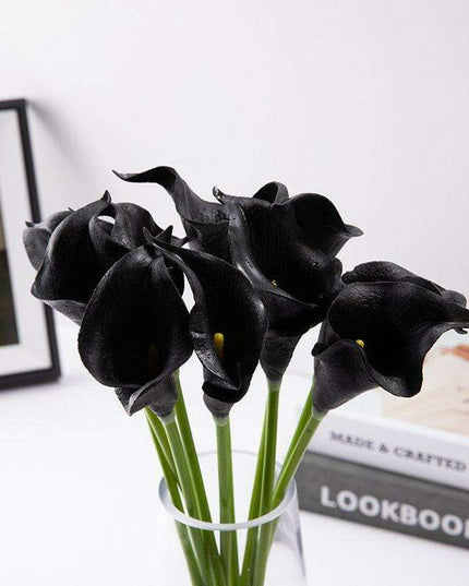 Lifelike Premium PU Calla Lily Artificial Flowers for Sophisticated Home Decor