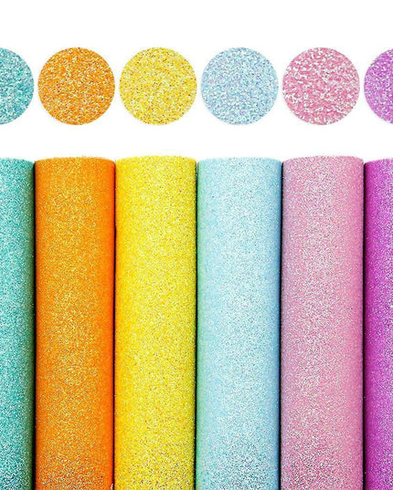 Vibrant Sparkle Faux Leather Craft Kit