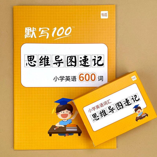 English - Chinese Interactive Vocabulary Mind Map Flash Cards