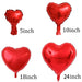 Heartfelt Romance Foil Balloon Set - Celebrate Your Special Moments