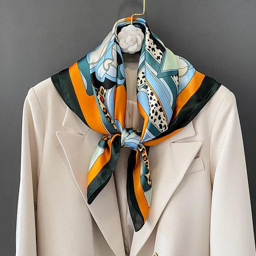 Four Seasons Square Silk Scarf