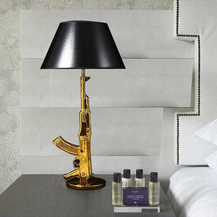 Radiant Golden Elegance Resin Sculpture | Chic Home Decor Piece