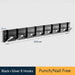 Stylish Grey Aluminum Wall Hooks for Modern Home Organization