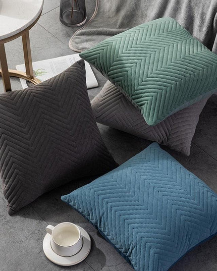 Transform Your Space with Stylish Korean Modern Striped Pillowcase - A Chic Home Essential