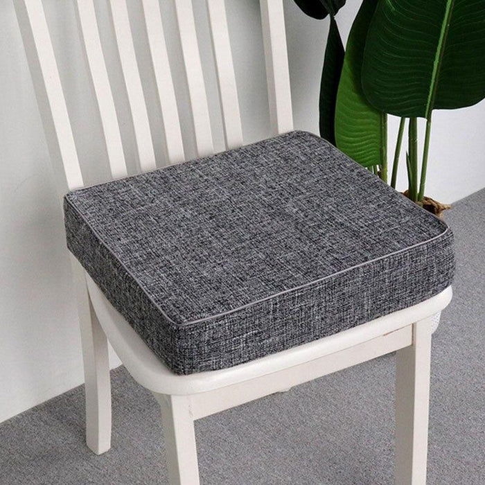 Square Seat Cushion with Non-Slip Design and Multiple Color Options