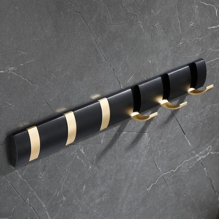 Folding Towel Rack Hooks: Efficient Space-Saving Solution for Bathroom and Wall Organization