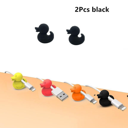 Silicone Cable Organizer Set: 5-Pack for Tangle-Free Management