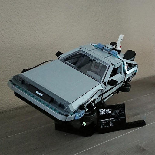 DeLorean Time Machine Building Blocks Set - 119-Piece Kit
