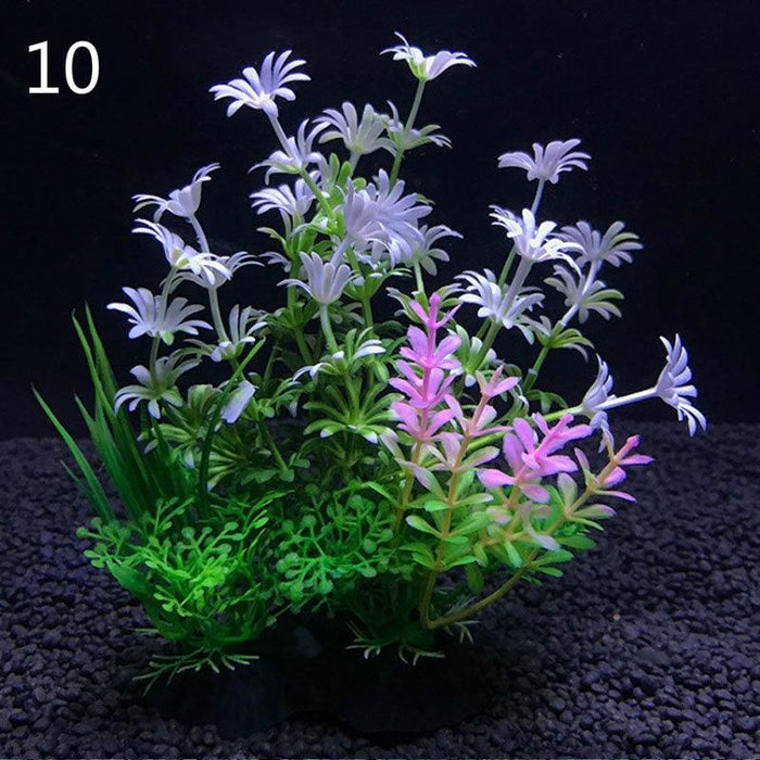 Aquatic Haven Artificial Aquatic Plants: Lifelike Water Weeds for Fish Tanks