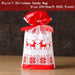 Santa's Festive Candy Gift Bag Set - Pack of 5