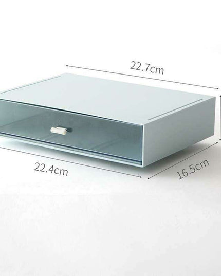 Sleek Stackable White Plastic Desk Organizer for Ultimate Workspace Efficiency