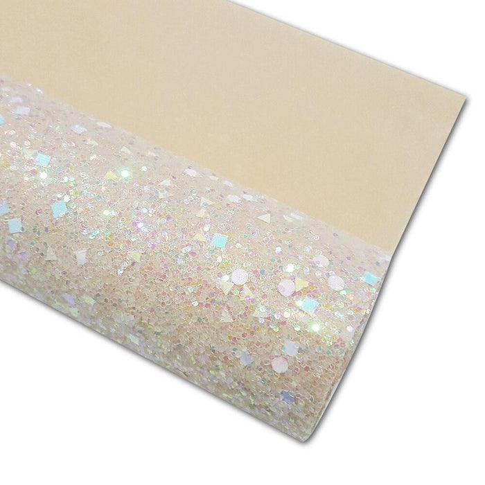 Glimmering Sparkle Synthetic Leather Roll for Crafting Brilliance