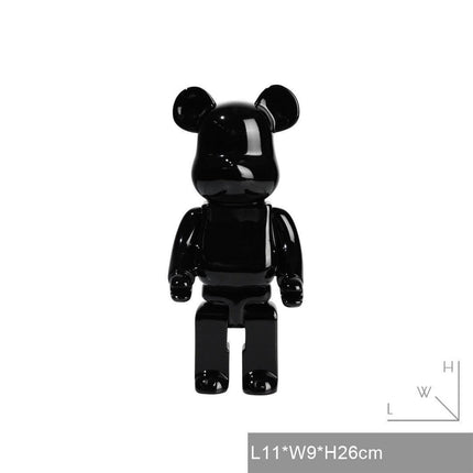 Chic Y2k Bearbrick 400 Collectible Figure - Artistic Home Accent for Stylish Interiors