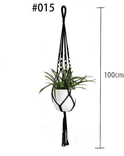 Artisan Macrame Plant Hanger for Chic Home Aesthetics