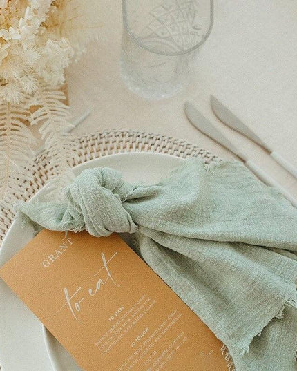 Elegant 20-Piece Cotton Napkin Collection for Sophisticated Dining