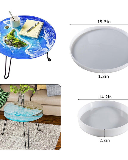 River Table Resin Crafting Mold Kit - Create Stunning Epoxy Designs