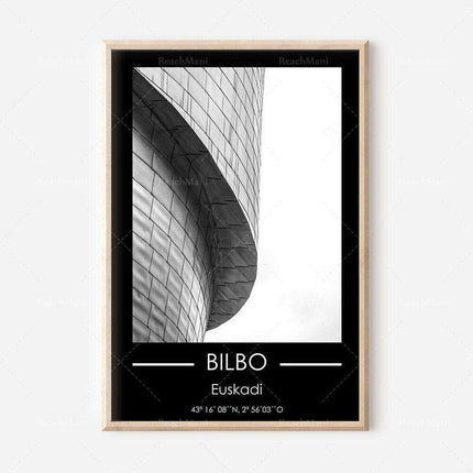 Chic Urban Minimalist Typography Wall Art - Elegant Decor Piece