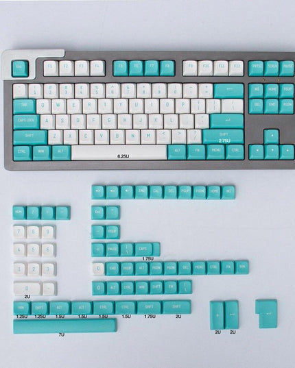 Upgrade Your Keyboard Aesthetic with 150 MSA Dual-Color Keycaps