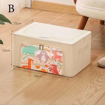 22L Waterproof Storage Organizer for Clothes & Quilts - Sturdy Oxford Fabric