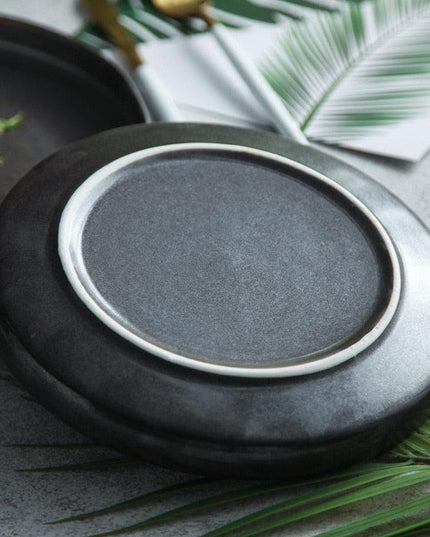 Handcrafted Textured Stoneware Dining Set for an Elevated Culinary Experience