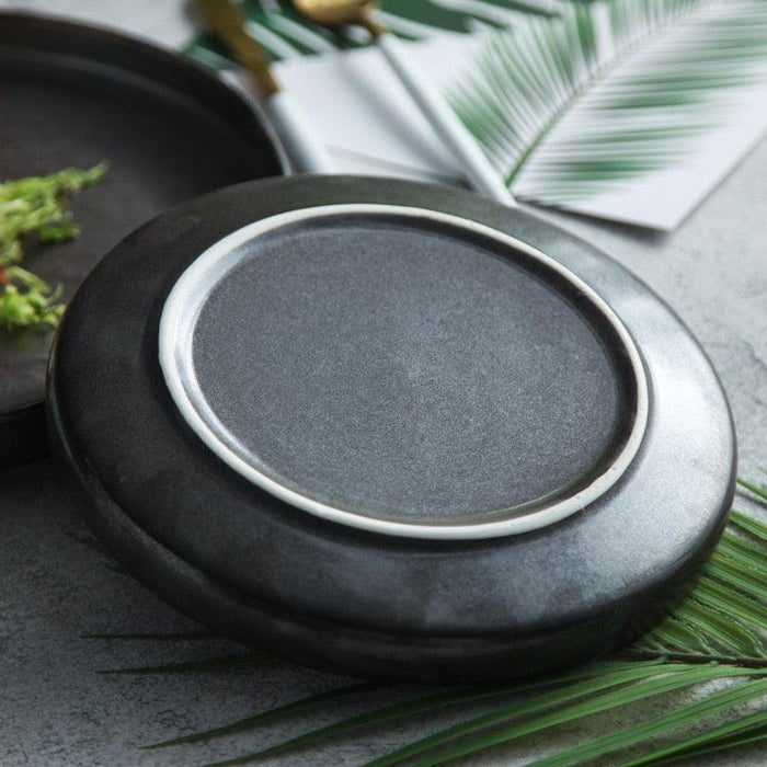 Elevate Your Dining Experience with Handcrafted Textured Stoneware Dinnerware Set