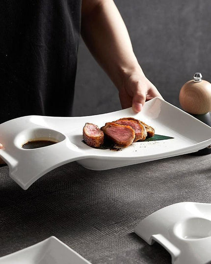 Premium Ceramic Dinner Plates Set for Sophisticated Dining