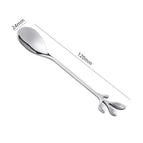 silver leafspoon 1pc