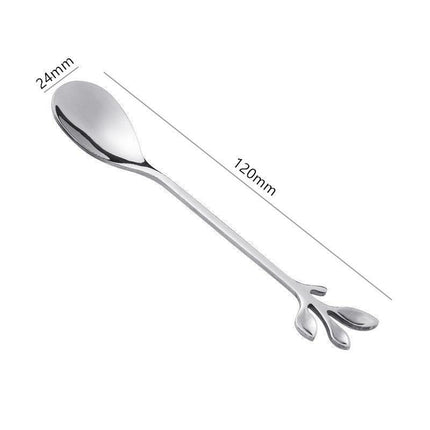 Festive Joy Stainless Steel Cutlery Set - Delightful Tableware for Holiday Celebrations