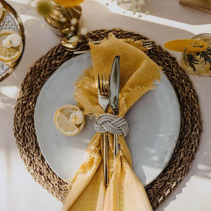 Elegant 20-Piece Cotton Napkin Collection for Sophisticated Dining