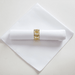 25-Pack Square Satin Table Napkins - Elegant Decor for Wedding, Banquet, and Party Settings