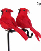 Style2-2pcs red-12cm