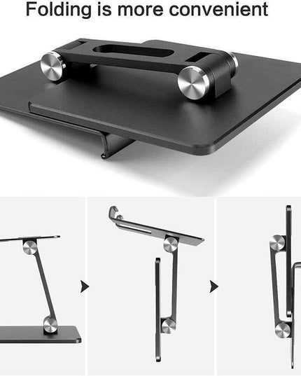 Adjustable Ergonomic Metal Stand for Phones and Tablets - Optimize Your Device Interaction