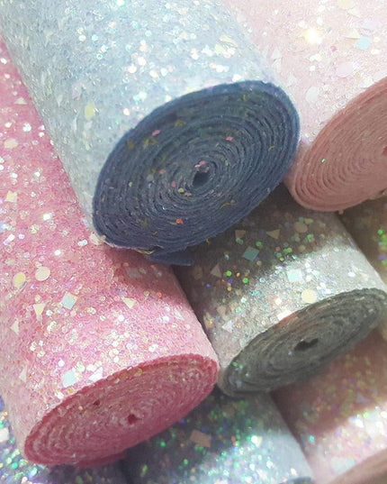 Glimmering Faux Leather Crafting Roll