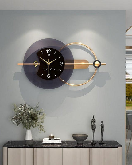Botanica Contemporary Minimalist Wall Clock - Chic Timekeeping Solution for Modern Interiors
