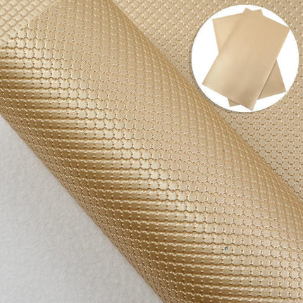 Argyle Patterned Faux Leather Craft Sheet - Perfect for DIY Projects, 20*33cm