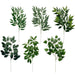 Opulent Willow Leaves: Sophisticated Greenery for Luxurious Home Accents