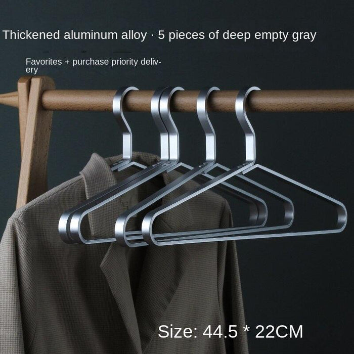 Premium Aluminum Wardrobe Organizer for Men's Clothing Storage