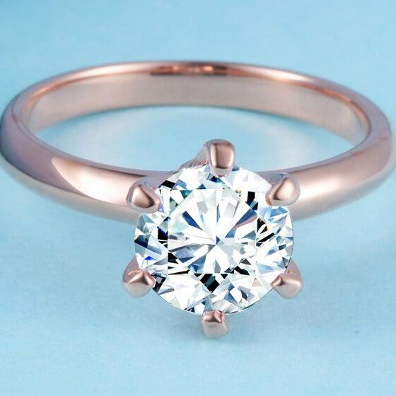 Enhance Your Look with Elegant 2 Carat Zirconia Diamond Rings for Women