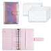 Elegant A6 Vegan Leather Organizer with Customizable Pages and Secure Zip Pockets for Seamless Planning